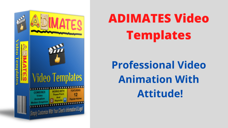 ADIMATES Video Templates Review - Make more engaging and clever animated videos.