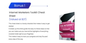 Internet Marketer Toolkit Review Bonus