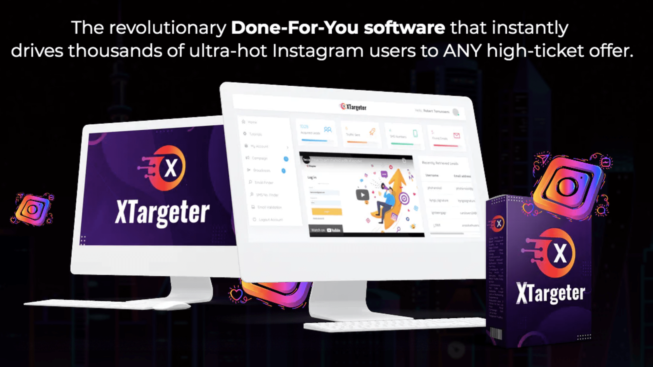 XTargeter Review - Drive high converting Instagram Traffic.