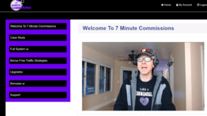 7 Minute Commissions review members area