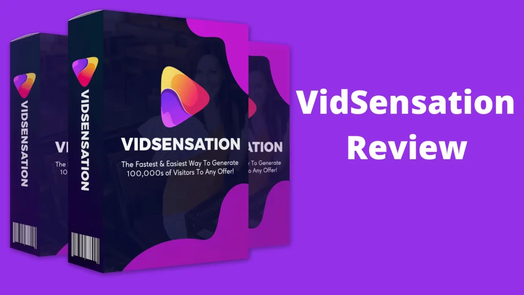 VidSensation Review – Pull 100,000’s Visitors From Facebook & Instagram.