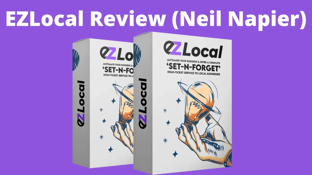 EZLocal Review (Neil Napier) – Excellent Appointment Scheduling Software.