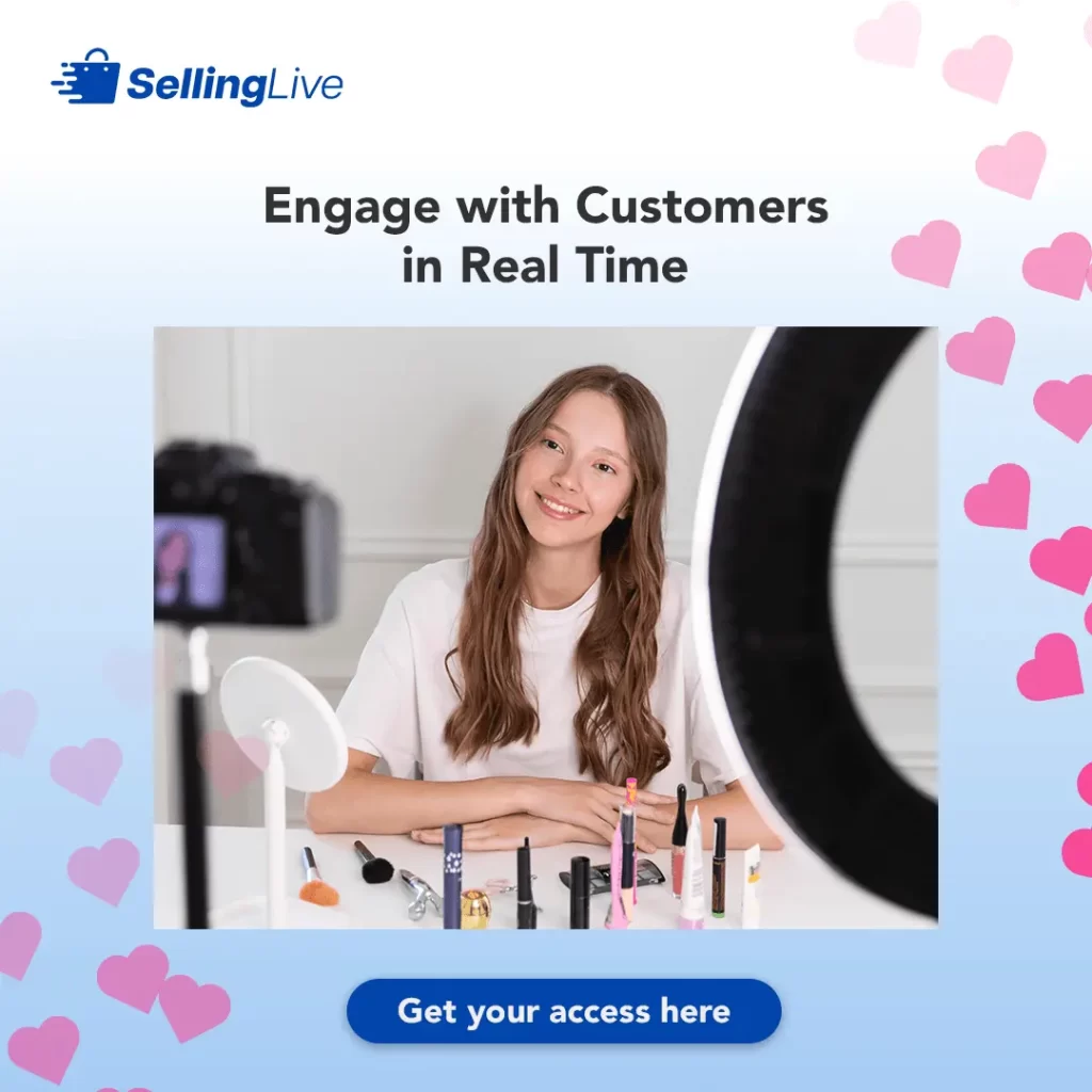 SellingLive Engage customers