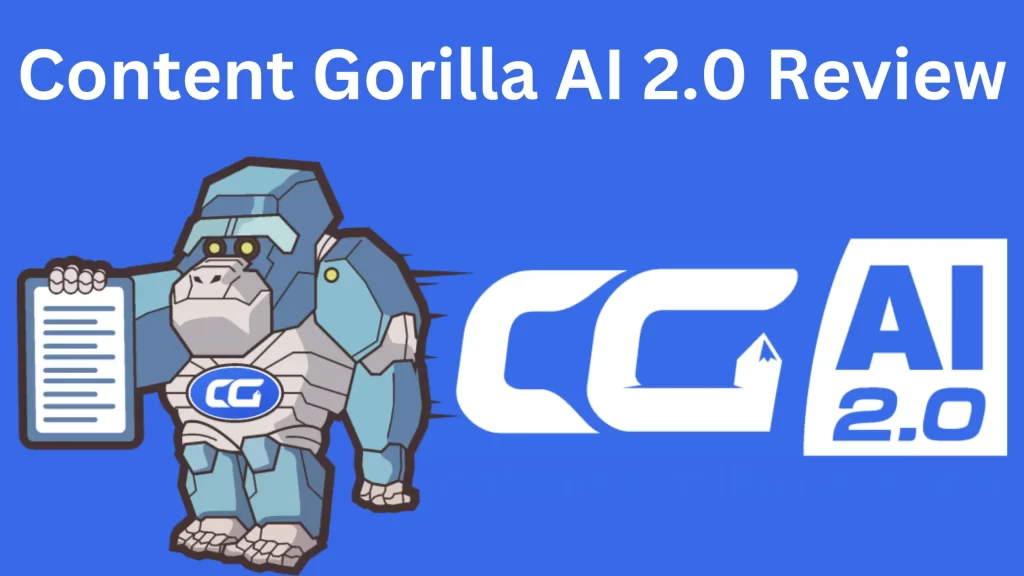 Content Gorilla AI 2.0 Review – Create Long Form Contents From YouTube Videos!