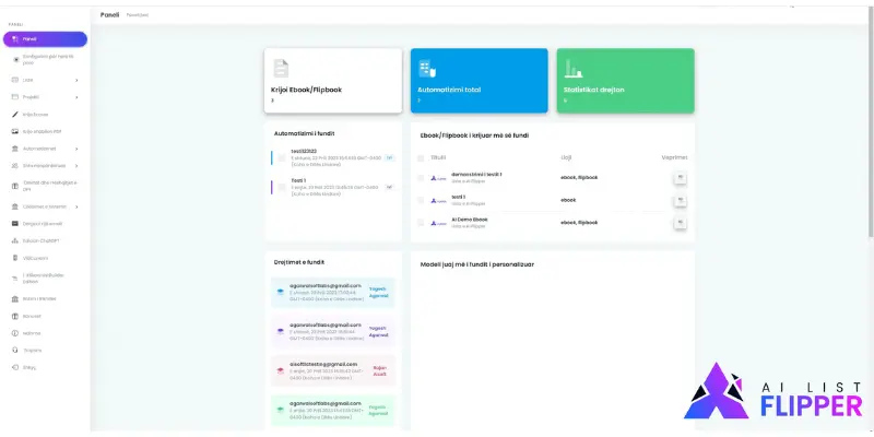 AI List Flipper Dashboard