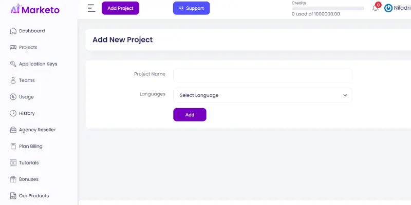 AI Marketo project