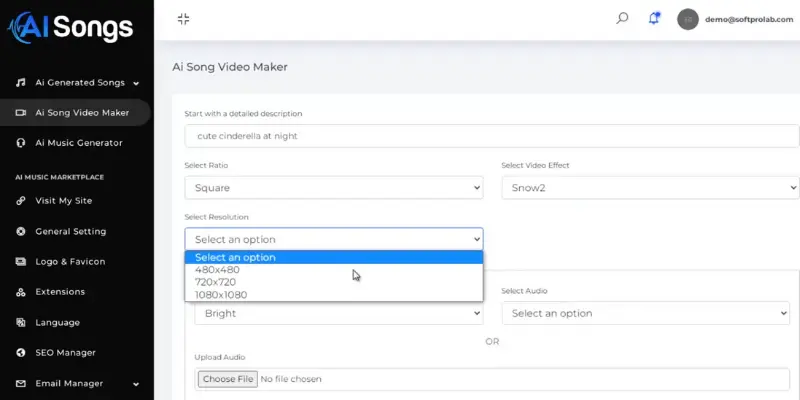 Ai Songs Ai video maker