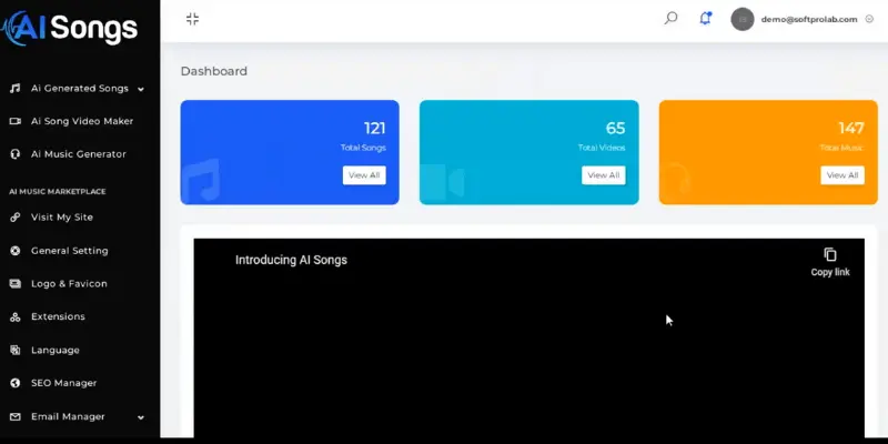 Ai Songs Dashboard