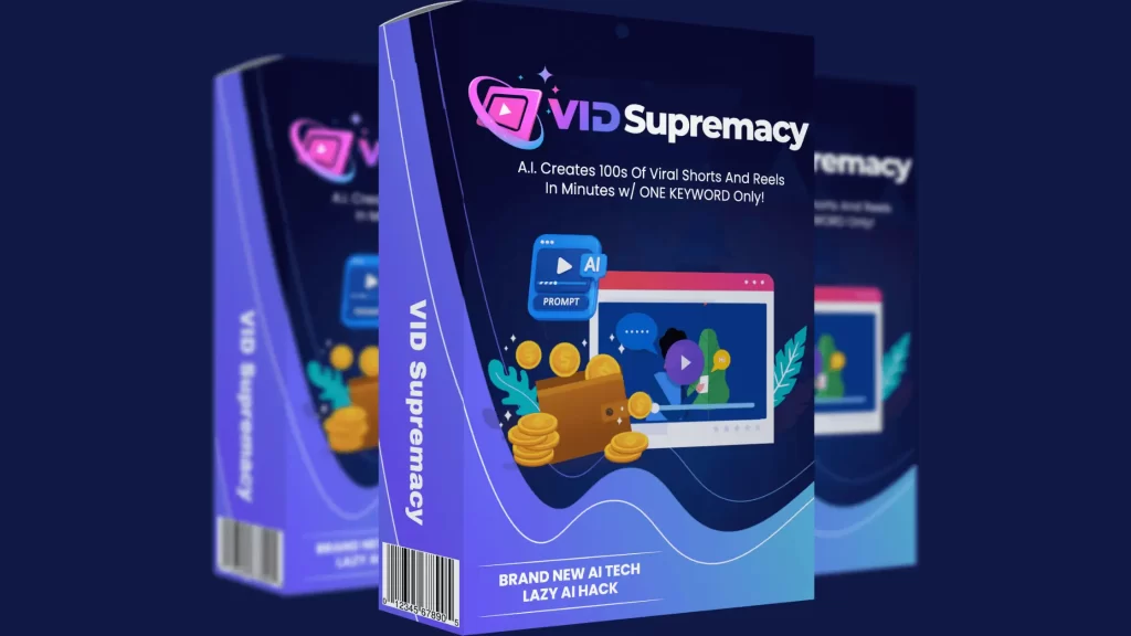 VidSupremacy Review – Ultimate A.I. App That Creates 100s Of Viral Shorts And Reels In Just Minutes!
